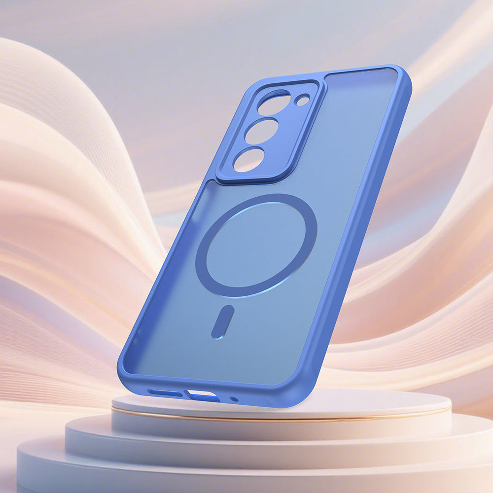 Funda MagSafe para Xiaomi Redmi 15 5G / 15 4G, Techsuit, HaloFrost II, Azul