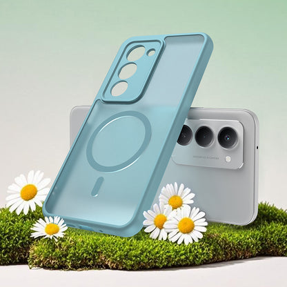 Funda MagSafe para Xiaomi Redmi 15 5G / 15 4G, Techsuit, HaloFrost II, Verde Claro