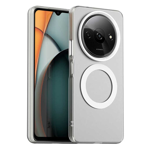 Funda MagSafe para Xiaomi Redmi A3x / A3, Techsuit, CandyCase, Blanca