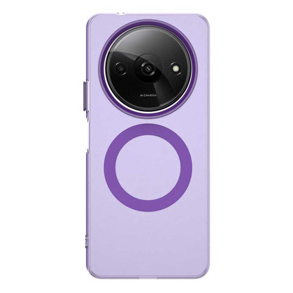 Funda MagSafe para Xiaomi Redmi A3x / A3, Techsuit, CandyCase, Morado