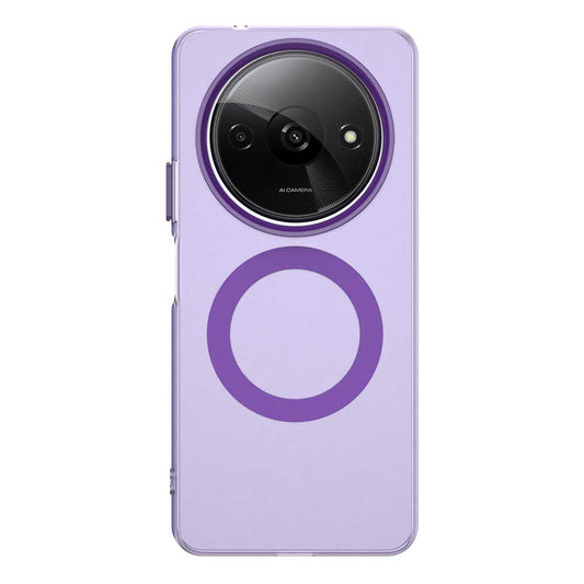 Funda MagSafe para Xiaomi Redmi A3x / A3, Techsuit, CandyCase, Morado