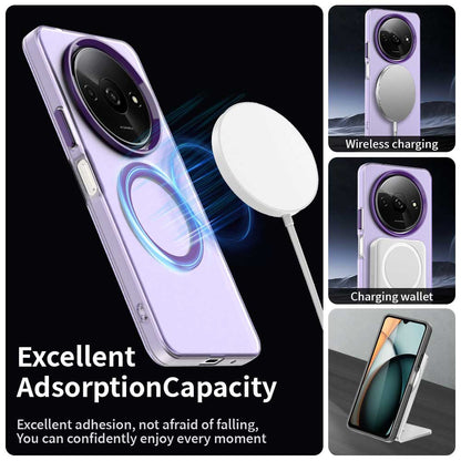 Funda MagSafe para Xiaomi Redmi A3x / A3, Techsuit, CandyCase, Morado