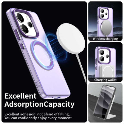 Funda MagSafe para Xiaomi Redmi Note 14 4G (Regional), Techsuit, CandyCase, Morado