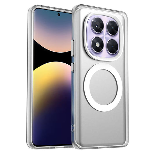 Funda MagSafe para Xiaomi Redmi Note 14 Pro 4G, Techsuit, CandyCase, Blanca