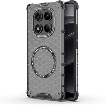 Funda MagSafe para Xiaomi Redmi Note 14 Pro 4G, Techsuit, HoneyComb Shield, Negra