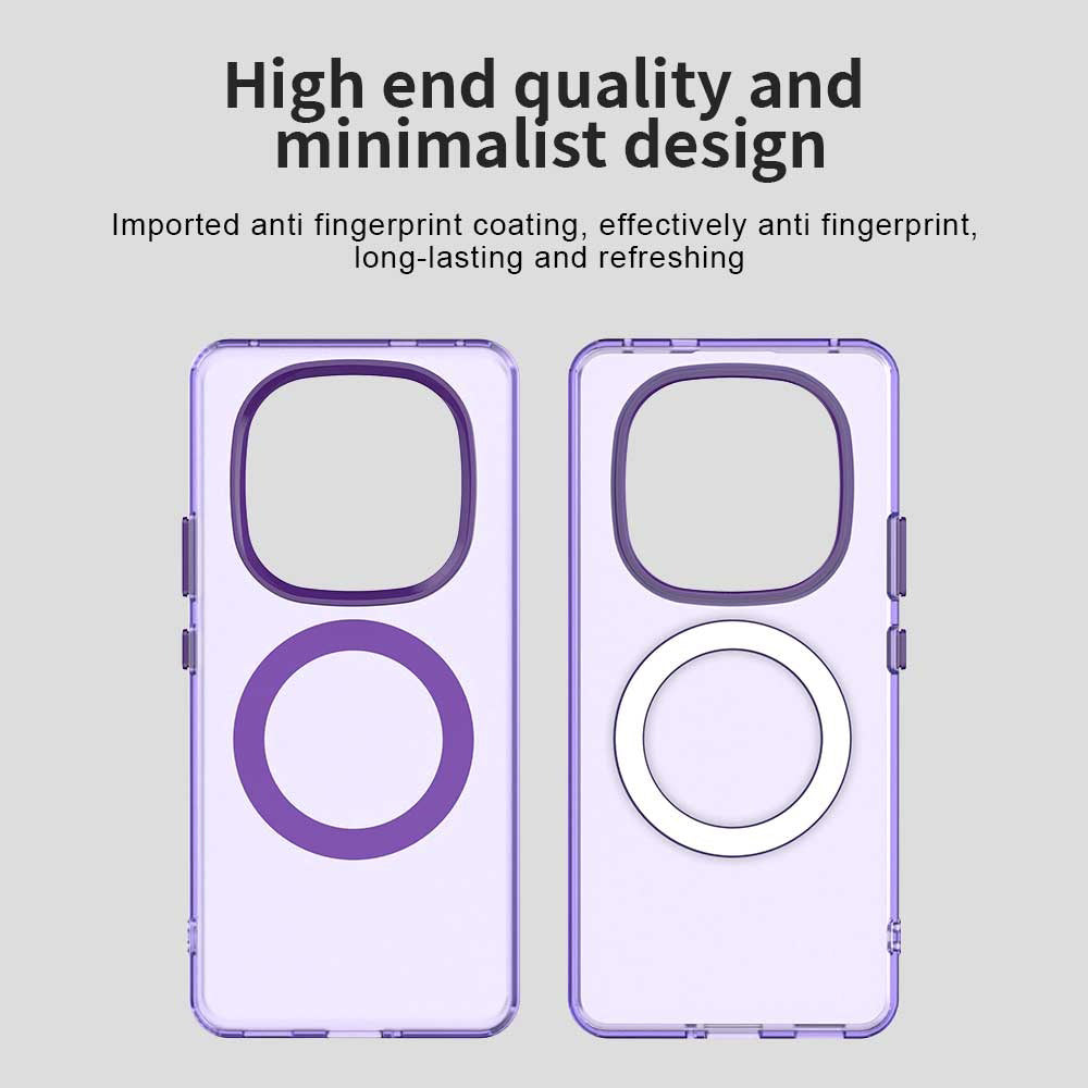 Funda MagSafe para Xiaomi Redmi Note 14 Pro+ 5G, Techsuit, CandyCase, Morado