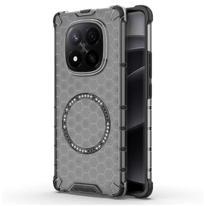 Funda MagSafe para Xiaomi Redmi Note 14 Pro+ 5G, Techsuit, HoneyComb Shield, Negra