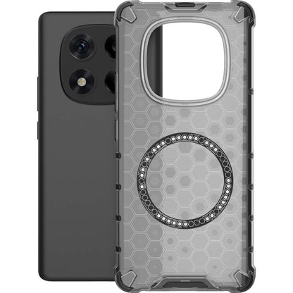 Funda MagSafe para Xiaomi Redmi Note 14 Pro+ 5G, Techsuit, HoneyComb Shield, Negra