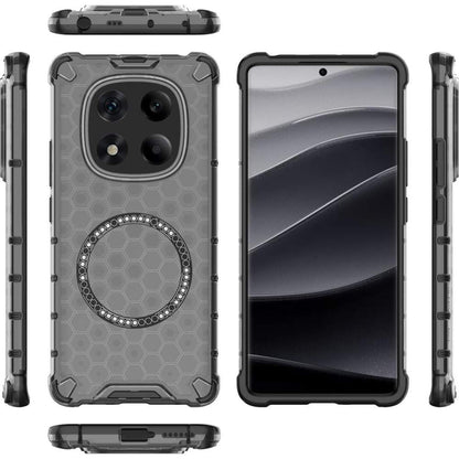 Funda MagSafe para Xiaomi Redmi Note 14 Pro+ 5G, Techsuit, HoneyComb Shield, Negra