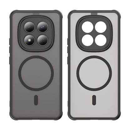 Funda MagSafe para Xiaomi Redmi Note 15 Pro 4G, Techsuit, HaloFrost II, Negra