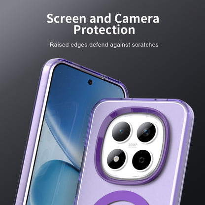 Funda MagSafe para Xiaomi Redmi Note 15 Pro 5G, Techsuit, CandyCase, Morado