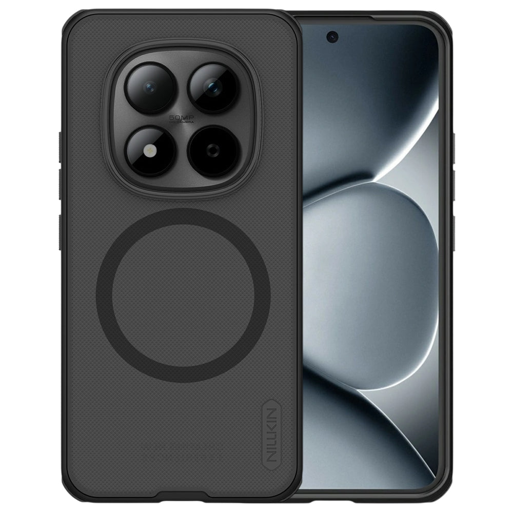 Funda MagSafe para Xiaomi Redmi Note 15 Pro+ 5G, Nillkin, Super Shield Pro, Negra Transparente