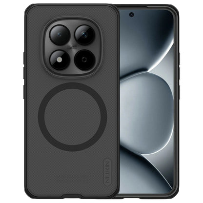 Funda MagSafe para Xiaomi Redmi Note 15 Pro+ 5G, Nillkin, Super Shield Pro, Negra Transparente