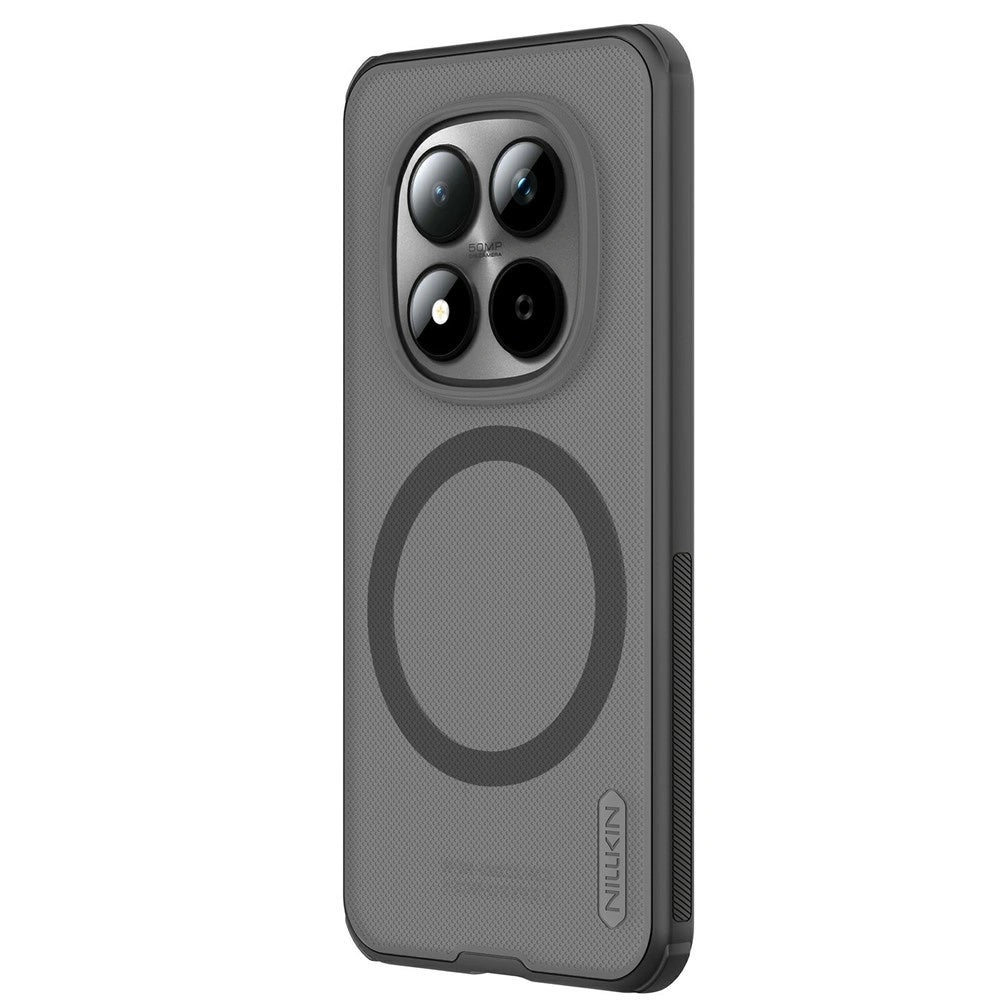 Funda MagSafe para Xiaomi Redmi Note 15 Pro+ 5G, Nillkin, Super Shield Pro, Negra Transparente
