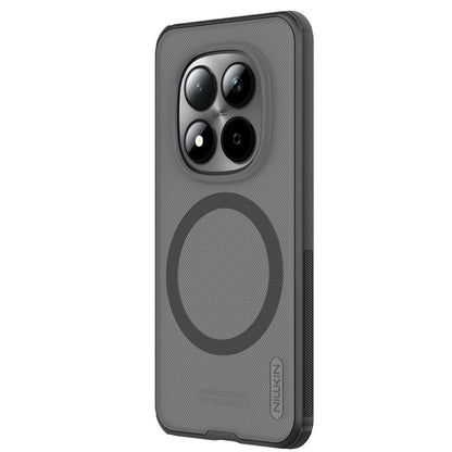 Funda MagSafe para Xiaomi Redmi Note 15 Pro+ 5G, Nillkin, Super Shield Pro, Negra Transparente