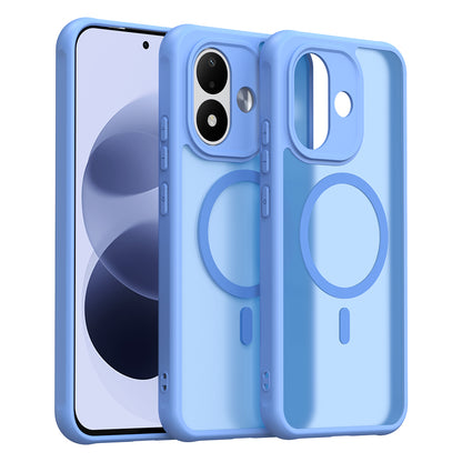 Funda MagSafe para Xiaomi Redmi Note 17 4G / Note 17 5G, Techsuit, HaloFrost II, azul