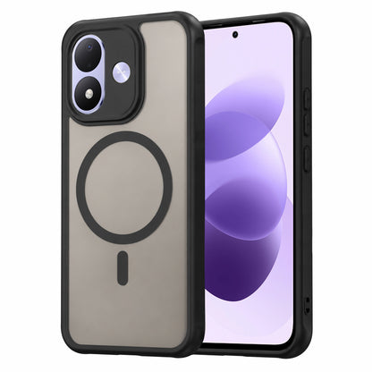 Funda MagSafe para Xiaomi Redmi Note 17 4G / Note 17 5G, Techsuit, HaloFrost II, negra