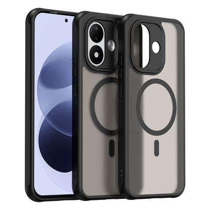 Funda MagSafe para Xiaomi Redmi Note 17 4G / Note 17 5G, Techsuit, HaloFrost II, negra