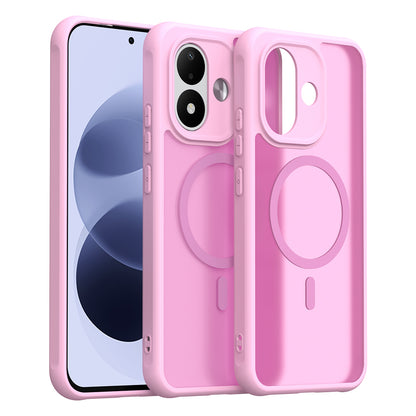 Funda MagSafe para Xiaomi Redmi Note 17 4G / Note 17 5G, Techsuit, HaloFrost II, rosa