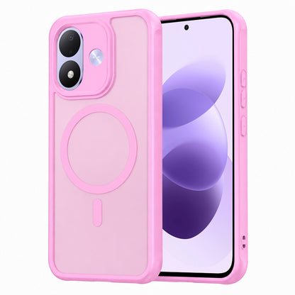 Funda MagSafe para Xiaomi Redmi Note 17 4G / Note 17 5G, Techsuit, HaloFrost II, rosa