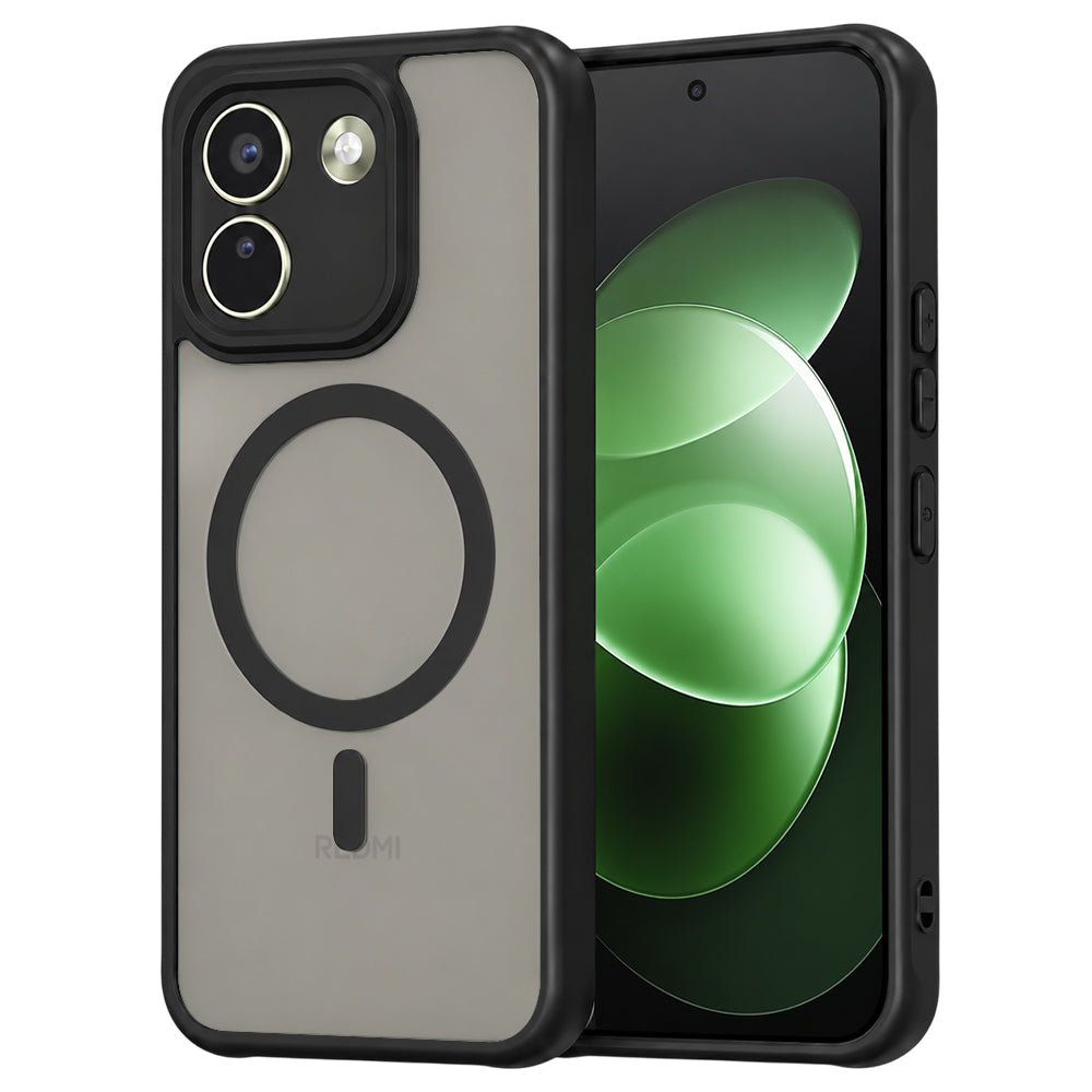 Funda MagSafe para Xiaomi Redmi Note 17 Pro Max, Techsuit, HaloFrost II, negra