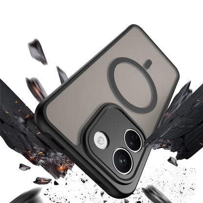 Funda MagSafe para Xiaomi Redmi Note 17 Pro Max, Techsuit, HaloFrost II, negra