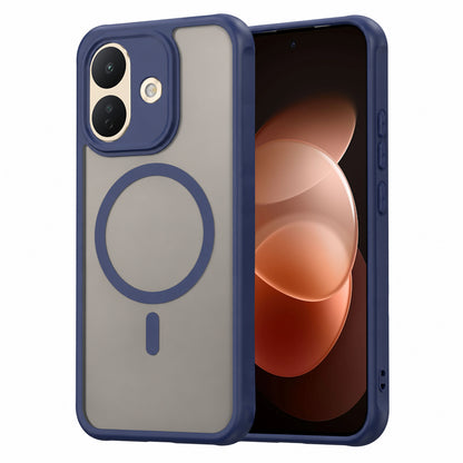 Funda MagSafe para Xiaomi Redmi Note 17 Pro, Techsuit, HaloFrost II, azul marino