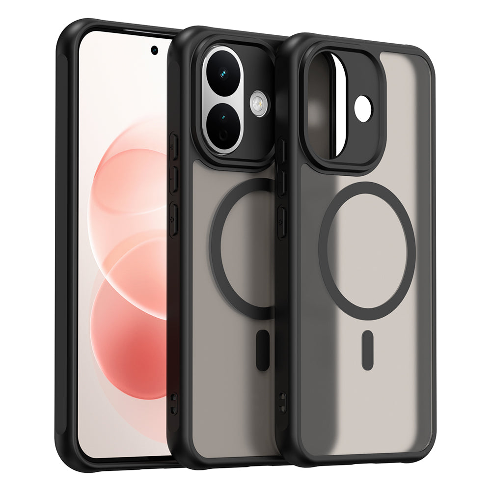 Funda MagSafe para Xiaomi Redmi Note 17 Pro, Techsuit, HaloFrost II, negra