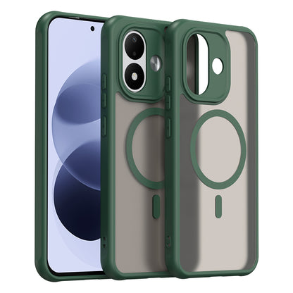 Funda MagSafe para Xiaomi Redmi Note 17 Pro, Techsuit, HaloFrost II, Verde