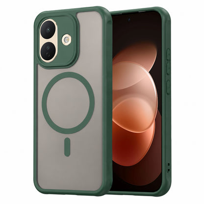 Funda MagSafe para Xiaomi Redmi Note 17 Pro, Techsuit, HaloFrost II, Verde