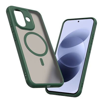 Funda MagSafe para Xiaomi Redmi Note 17 Pro, Techsuit, HaloFrost II, Verde