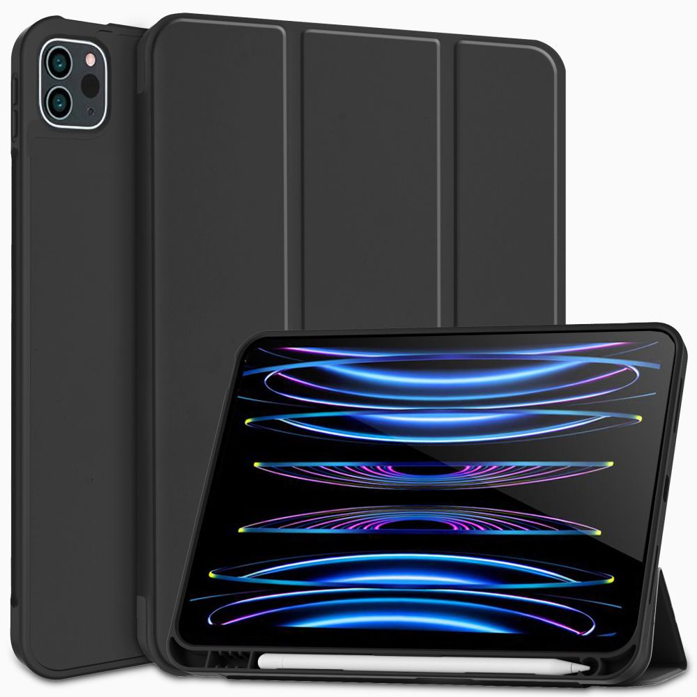 Funda para Apple iPad Pro 12.9 (2022) / Pro 12.9 (2021) / Pro 12.9 (2020), Tech-Protect, SC PEN, Negro 