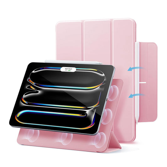 Funda para Apple iPad Pro 13 (2024), ESR, Rebound, Rosa, Reacondicionada