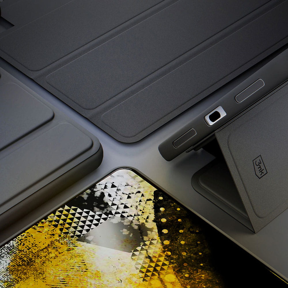 Funda para Apple iPad (2025) / (2022), 3MK, Soft Tablet, Negra