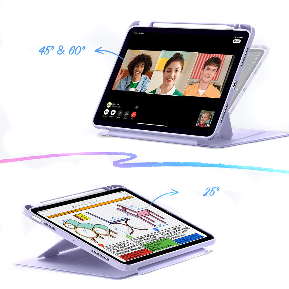 Funda para Apple iPad Air 13 (2026) / Air 13 (2025) / Air 13 (2024), ESR, Flip Hybrid, Violeta