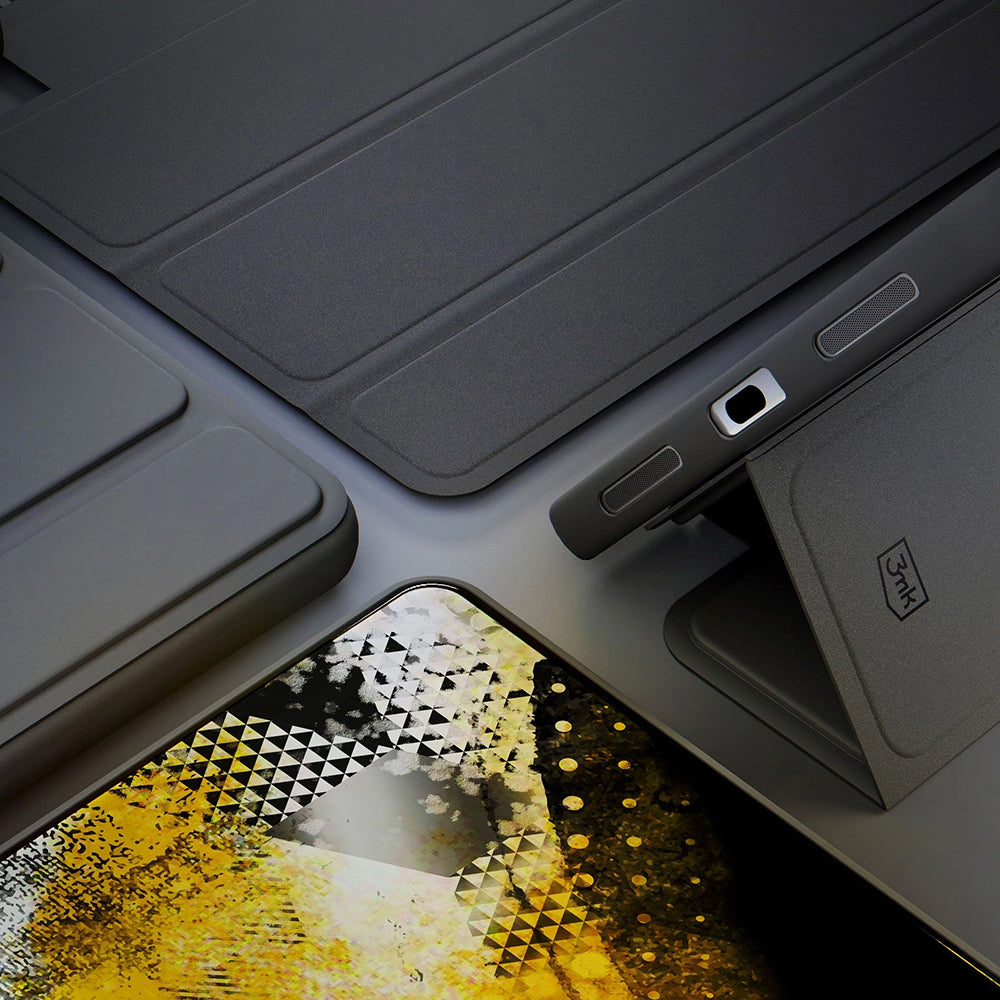 Funda para Apple iPad (2025) / (2022), 3MK, Soft Tablet, Negra