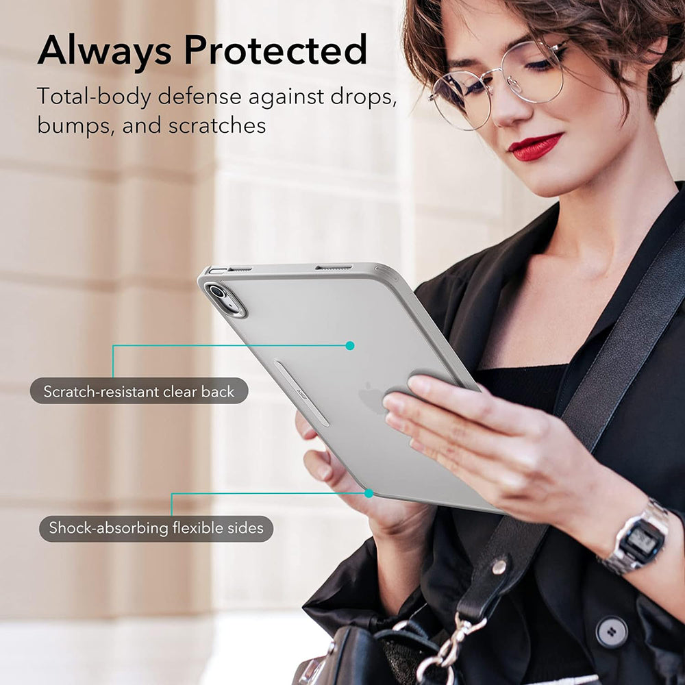 Funda para Apple iPad (2025) / (2022), ESR, Ascend Hybrid, Gris