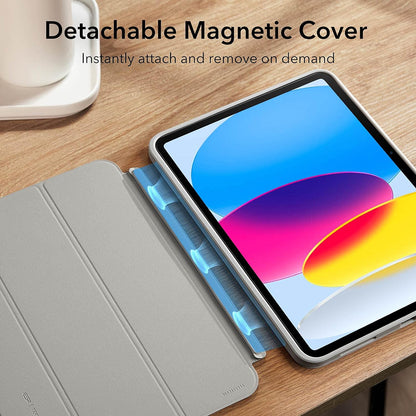 Funda para Apple iPad (2025) / (2022), ESR, Ascend Hybrid, Gris