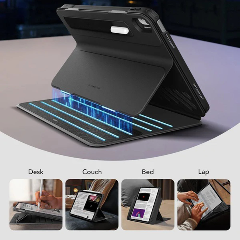 Funda para Apple iPad (2025) / (2022), ESR, Shift, Negra