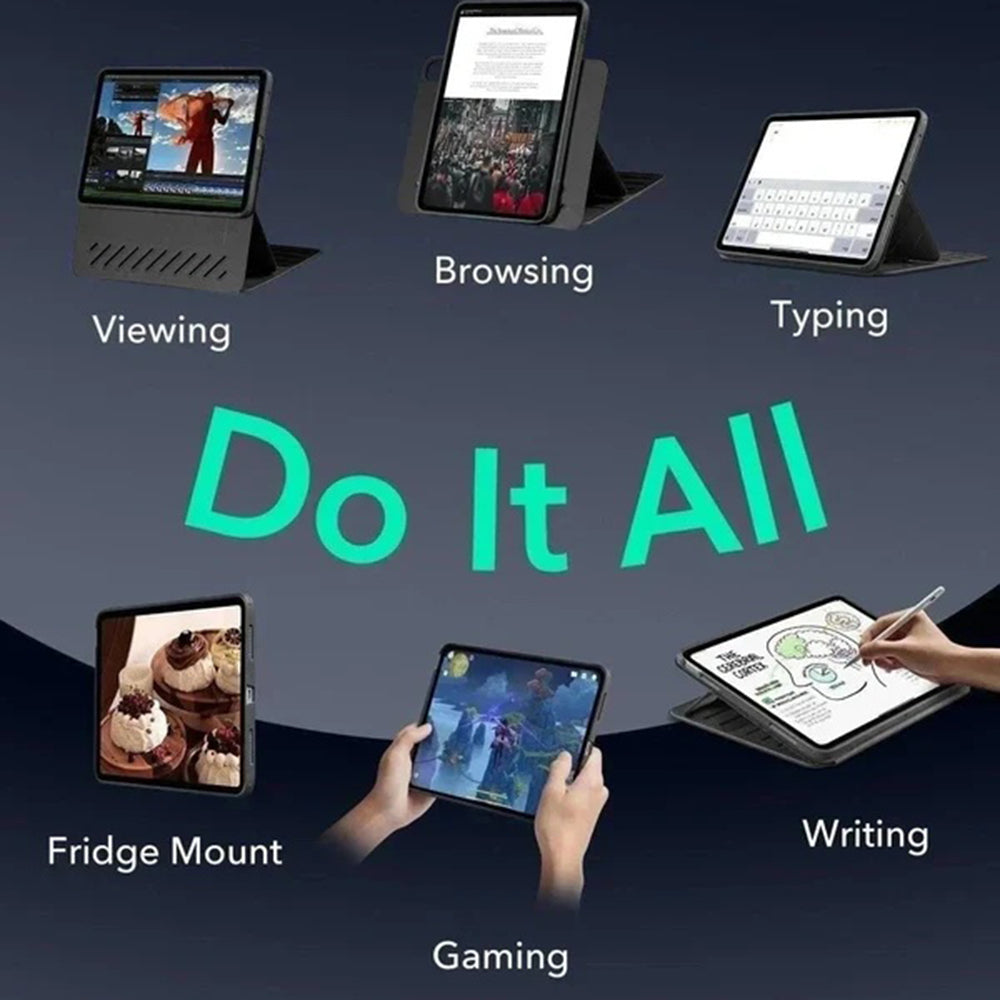 Funda para Apple iPad (2025) / (2022), ESR, Shift, Negra