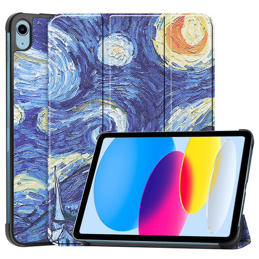 Funda para Apple iPad (2025) / (2022), Techsuit, FoldPro Starry Night, Multicolor
