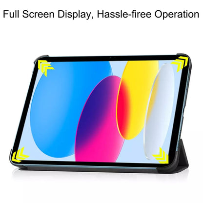 Funda para Apple iPad (2025) / (2022), Techsuit, FoldPro Urban Vibe, Multicolor