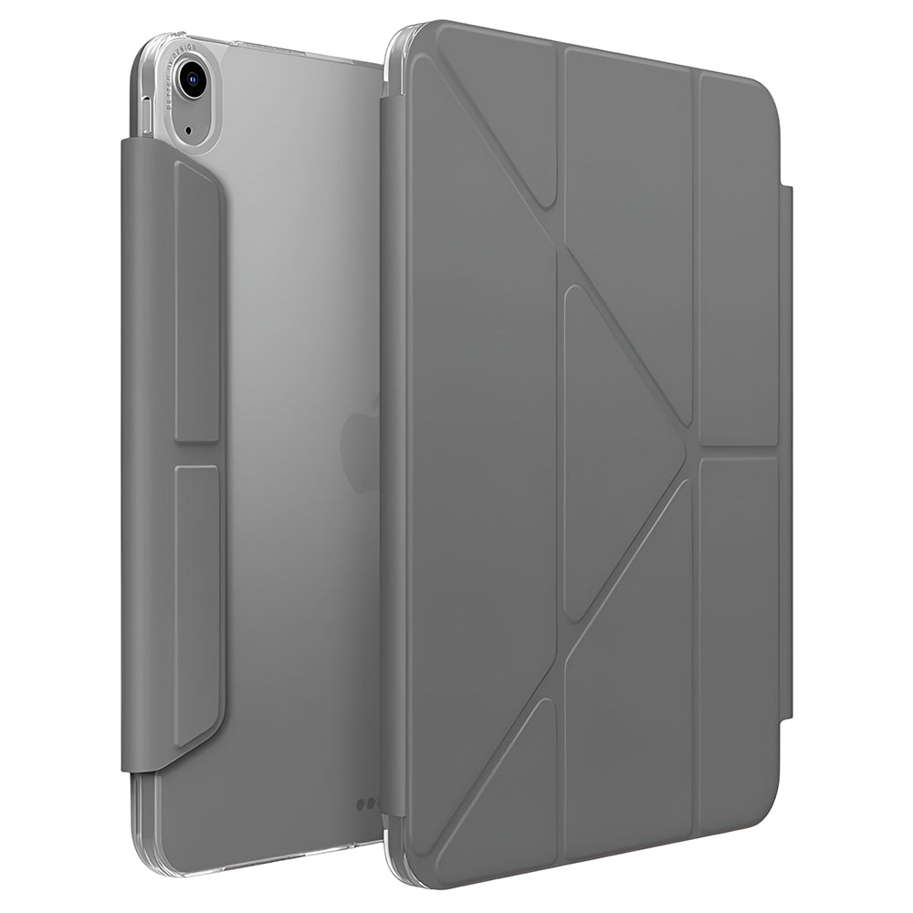 Funda para Apple iPad (2025), UNIQ, Camden Click, Gris