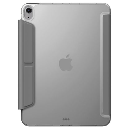 Funda para Apple iPad (2025), UNIQ, Camden Click, Gris