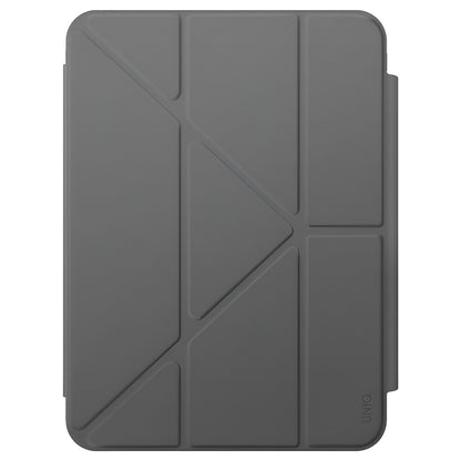 Funda para Apple iPad (2025), UNIQ, Camden Click, Gris