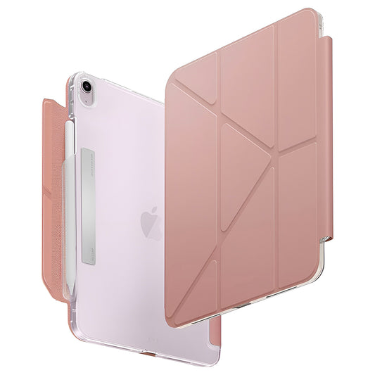 Funda para Apple iPad (2025), UNIQ, Camden Click, Rosa