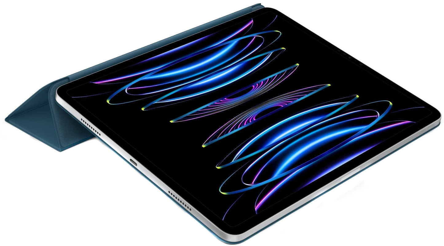 Funda para Apple iPad Pro 12.9 (2022) / Pro 12.9 (2021) / Pro 12.9 (2020) / Pro 12.9 (2018), Smart Folio, Azul MQDW3ZM/A