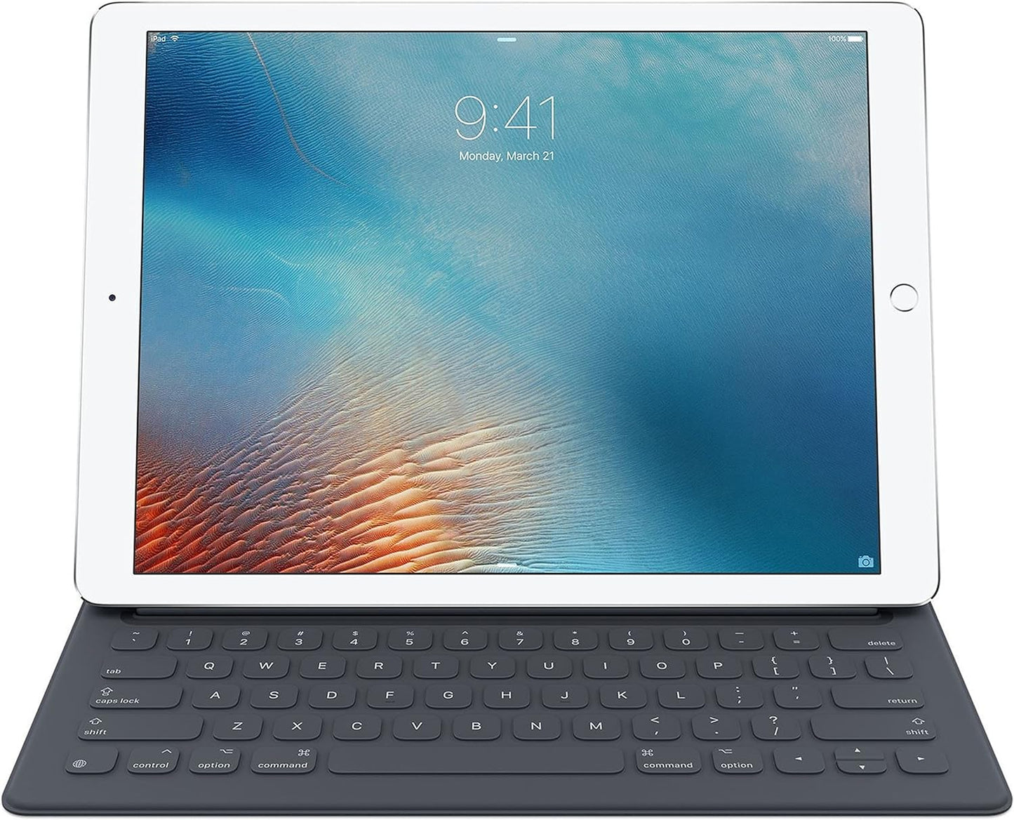 Funda para Apple iPad Pro 9.7 (2016), Smart Keyboard Folio, Qwerty US Layout, Negro MM2L2ZM/A 