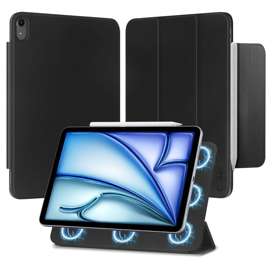 Funda para Apple iPad iPad Air 11 (2024) / Air (2022) / Air (2020), Tech-Protect, SmartCase, Negro