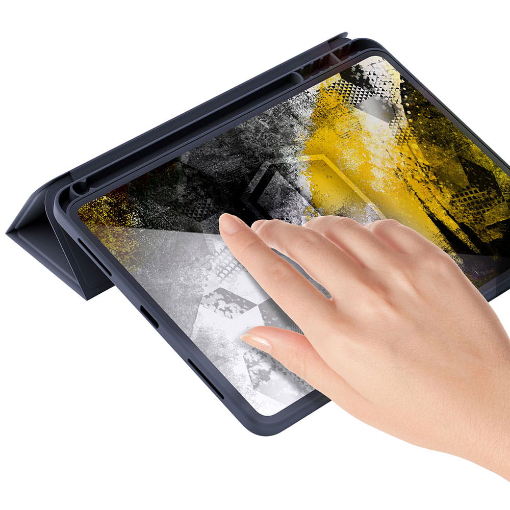 Funda para Apple iPad (2025) / (2022), 3MK, Soft Tablet, Negra